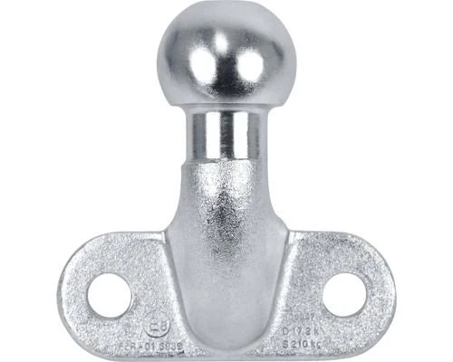 Anhängerkupplungskugel gewinkelt 50 mm 3500 kg (E-Prüfzeichen)