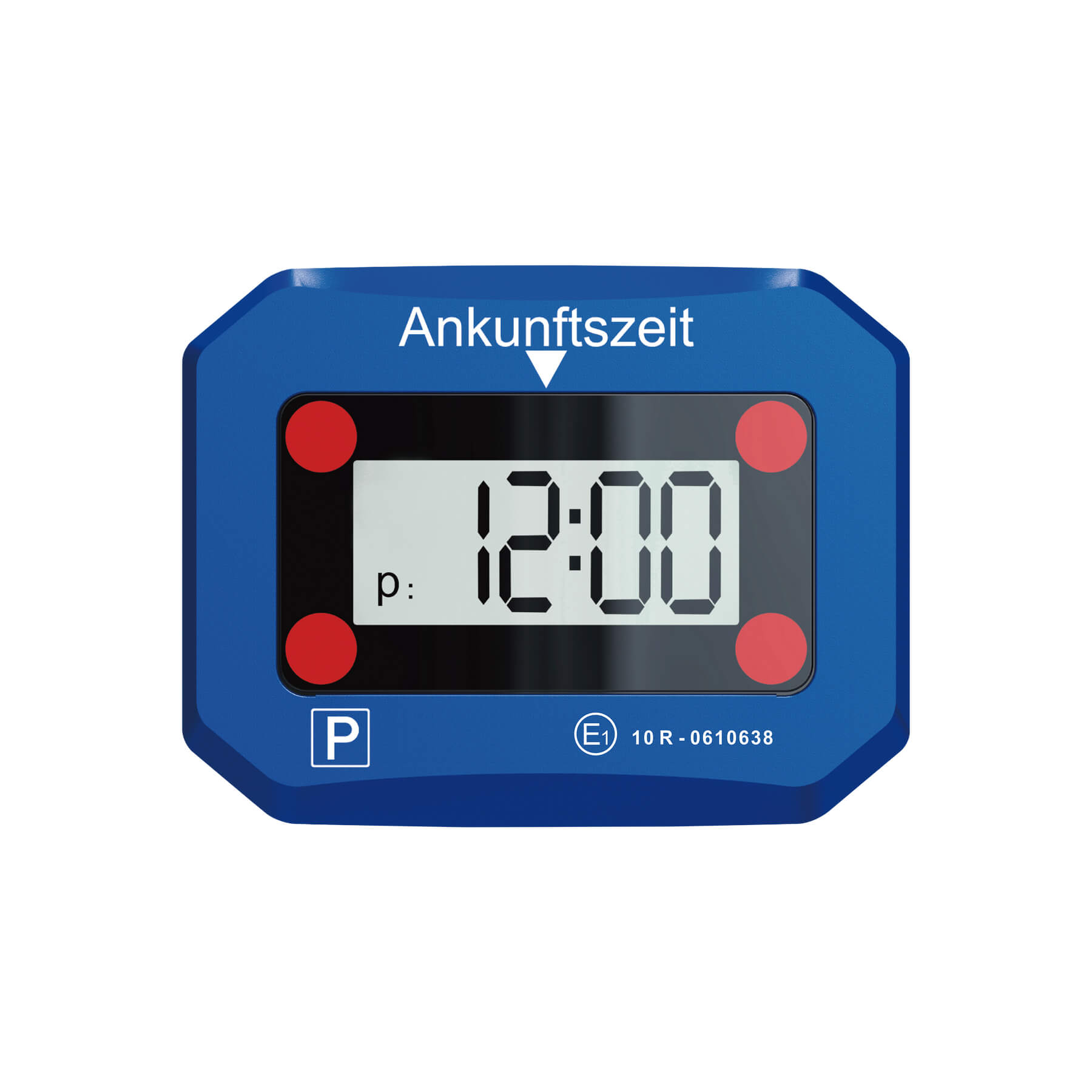 Electronic Parking Disc Blue (E-Mark)