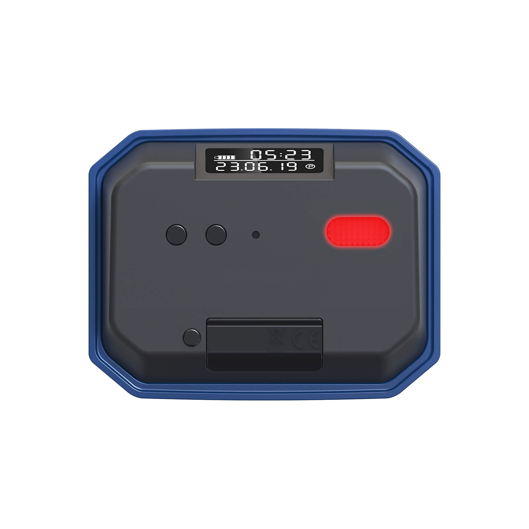Elektronische Parkscheibe Blau (E-Prüfzeichen)