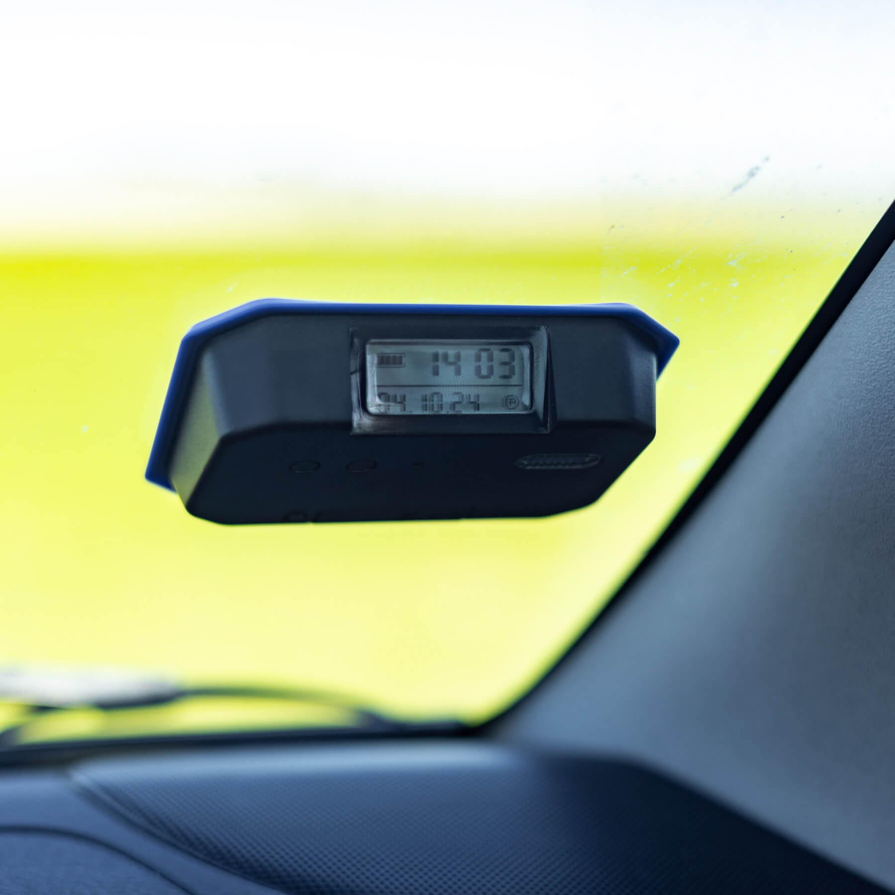 Electronic Parking Disc Blue (E-Mark)