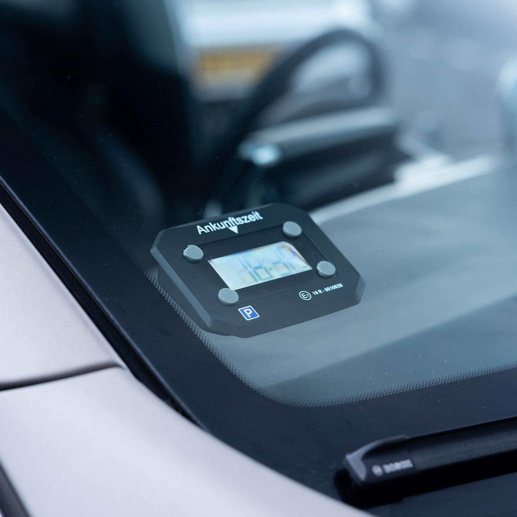 Electronic Parking Disc Black (E-Mark)