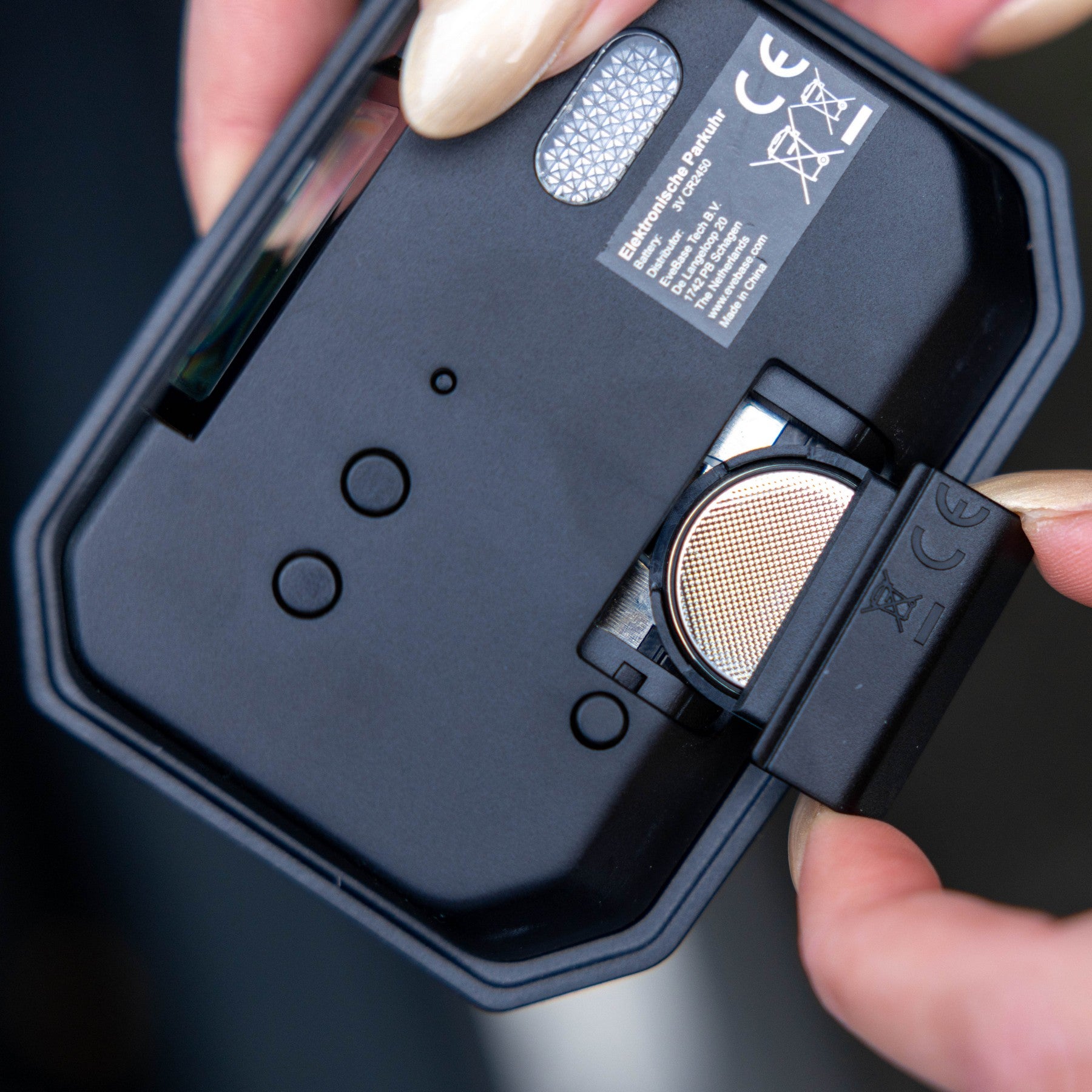 Electronic Parking Disc Black (E-Mark)