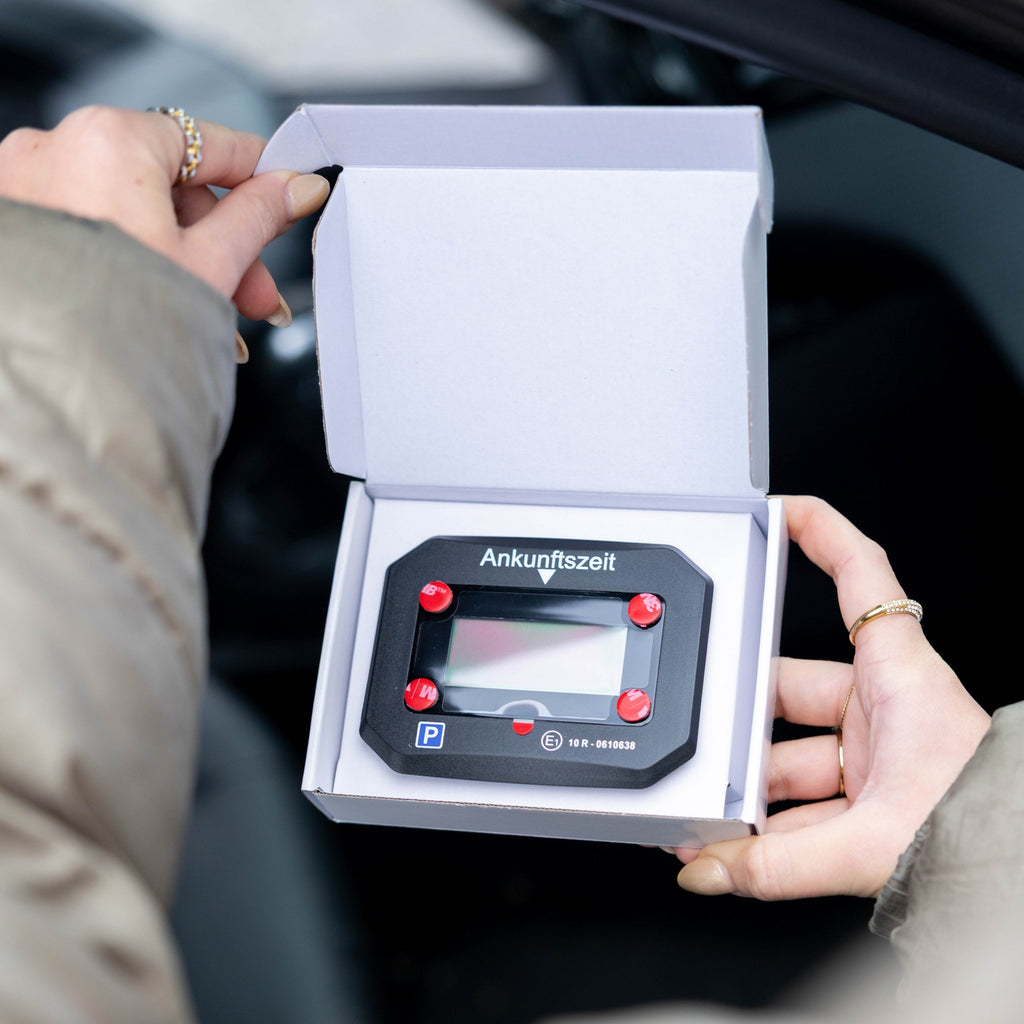 Electronic Parking Disc Black (E-Mark)